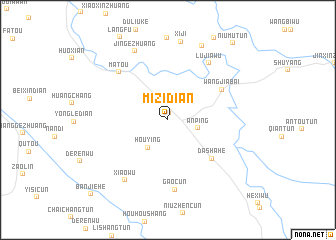 map of Mizidian