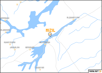 map of Miz‘il