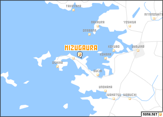 map of Mizugaura
