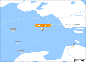 map of Mizurkino