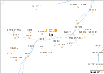 map of Mizur