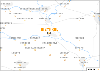 map of Mizyakov