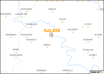 map of Mjilana