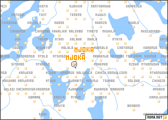 map of Mjoka