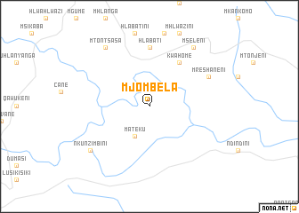 map of Mjombela