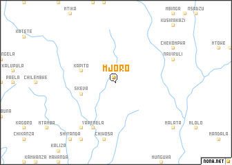 map of Mjoro