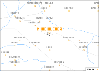 map of Mkachilenga