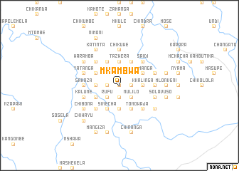 map of Mkambwa