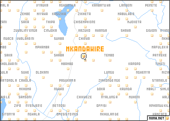 map of Mkandawire