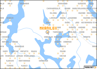 map of Mkanile II