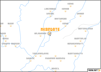 map of M”kar Da Té
