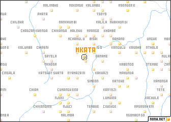 map of Mkata