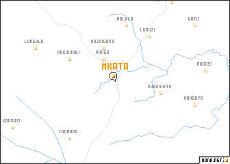 map of Mkata