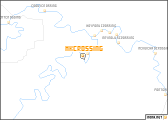 map of M K Crossing