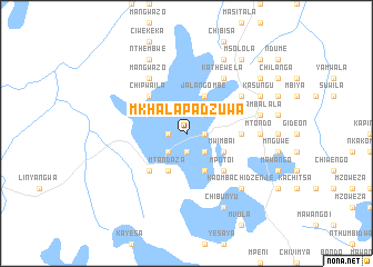 map of Mkhalapadzuwa