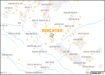 map of Mkhchʼyan