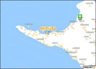 map of Mkirijou