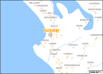 map of Mkisimbi