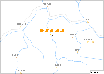 map of Mkombagulu