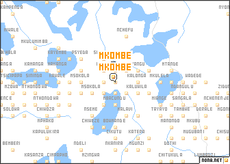 map of Mkombe