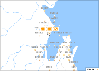 map of Mkombozi