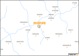 map of Mkoripo