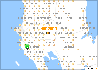 map of Mkorogo