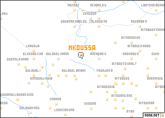 map of Mkoussa