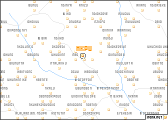 map of Mkpu