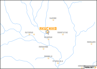 map of Mkuchika