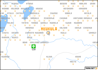 map of Mkukula