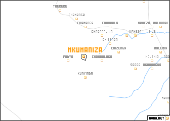 map of Mkumaniza