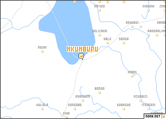 map of Mkumburu