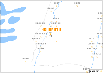 map of Mkumbutu