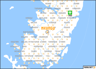 map of Mkungu