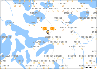 map of Mkunkhu