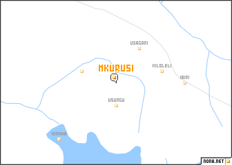 map of Mkurusi
