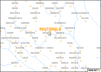 map of Mkutumula