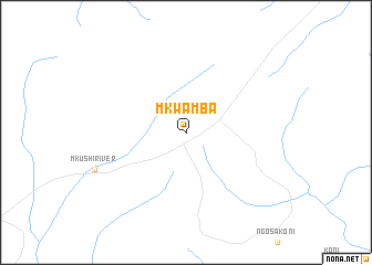 map of Mkwamba