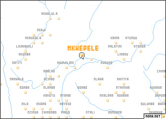 map of Mkwepele