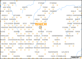 map of Mkwichi