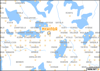 map of Mkwinda