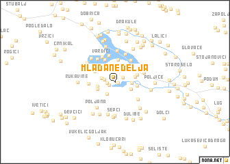 map of (( Mlada Nedelja ))