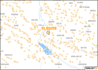 map of Mladina