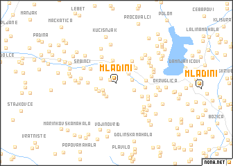 map of Mladini