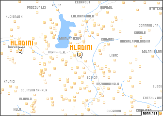 map of Mladini