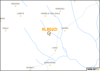 map of Mlaguzi