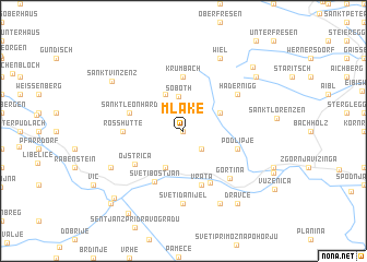 map of Mlake