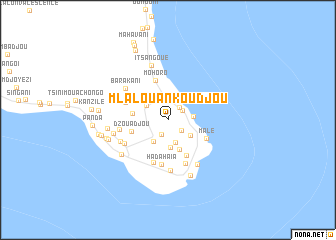 map of Mlalouankoudjou