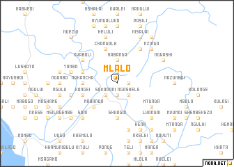 map of Mlalo